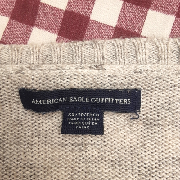 🍀3/15 American Eagle Outfitters Woman's sweater size XS - Picture 7 of 7